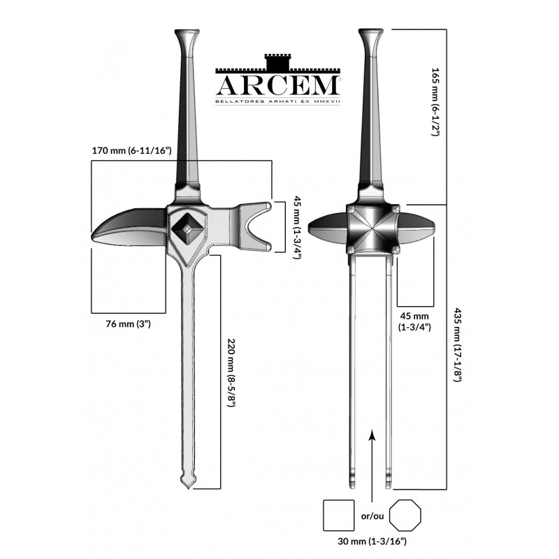 Hema Lucerne Hammer Or Falcons Beak Synthetic Arcem